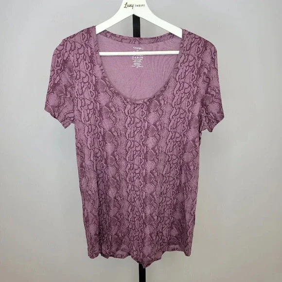 George Snake Print Tee - Picture 1 of 3